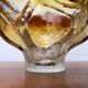 Mid-Century Modern Art Glass Tree Bowl by Kai Blomqvist for Kumela, Finland, 1960s