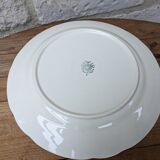 Villeroy & Boch large round plate in beige with gold trim