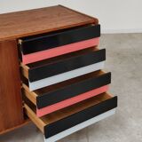 U-460 pink sideboard by Jiri Jiroutek for Interier Praha 60's