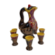 1960 Ceramics Liqueur Service Vallauris