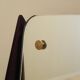 Mirror in mahogany frame, Italian design, 1970s, production: Italy