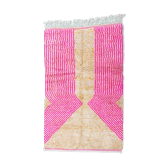 Beni ourain moroccan berber carpet - 180x150cm