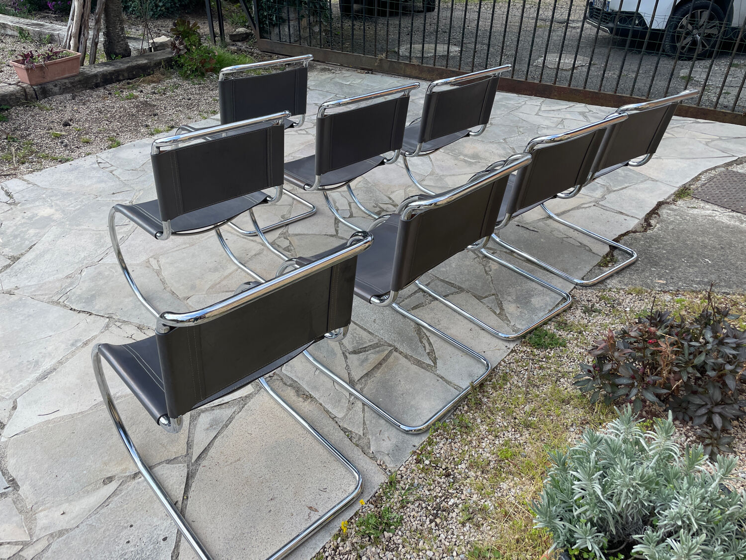 Chaises Mies Van Der Rohe Édition Année 80