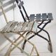 Antique folding garden chairs (c.1920). Set of 4 pieces #34