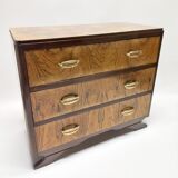 Commode art déco 1930 en noyer