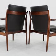1960s Pair of Arne Vodder 431 Armchairs by Sibast Mobler, Denmark