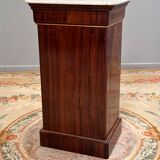 Bedside of the period Charles X in marquetry XIXth