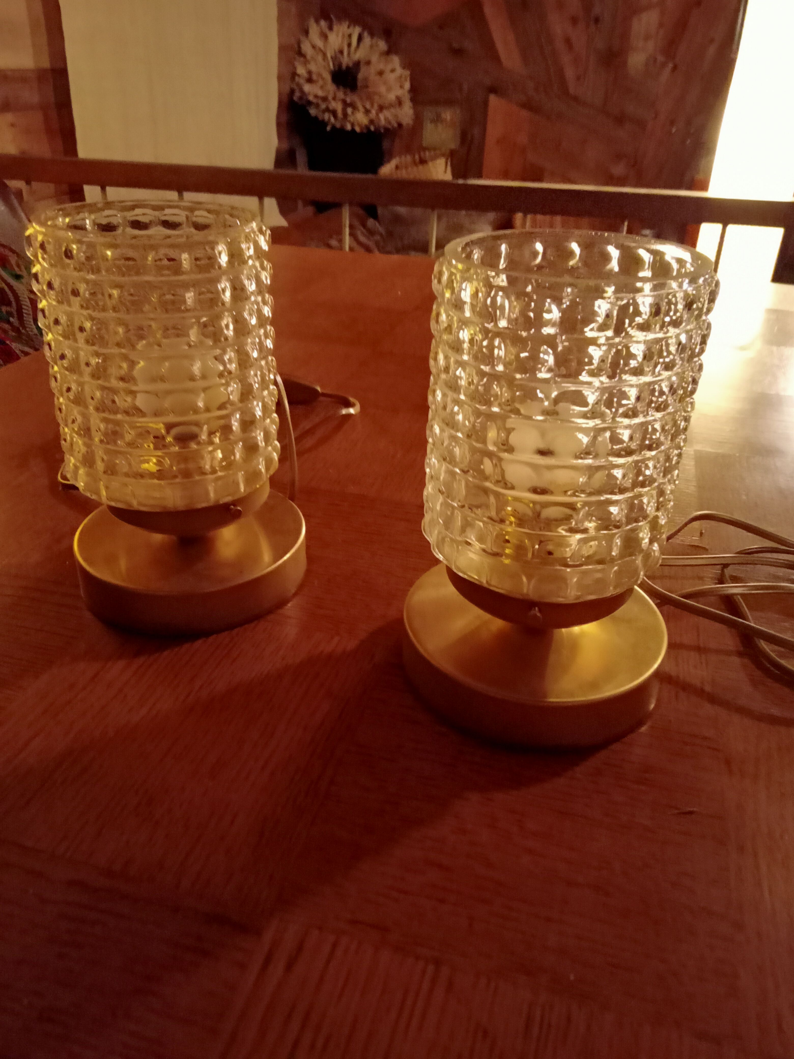 Pair of vintage table lamps