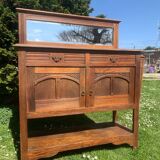 Art Nouveau oak sideboard