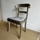 Chaise à tête de bélier anglo-indienne