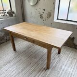 Ancienne table de ferme en chêne