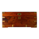 Victorian Campaign Camphor Trunk