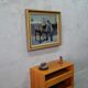 Mid -Century Teak Mobile Two-Sided Cabinet from WR, 1970s.