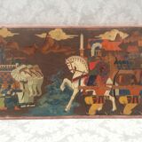 Decorative plate armenian battle of avarayr copper cloisonnés