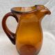 Vintage amber pitcher