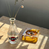 Martini advertising decanter and ashtray