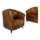 Set of 2 club armchairs