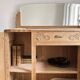 Art Deco oak sideboard with mirror (removable)