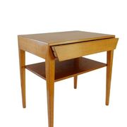 Severin Hansen, Table chevet  Scandinave 1950 En Chêne
