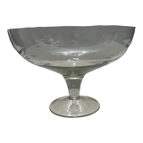 Coupe en verre ciselé