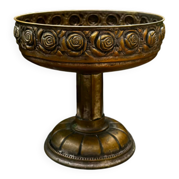 Grande coupe à fruits Art Nouveau