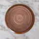 Round glazed earthenware dish by Biot, 20th century, stylized decoration