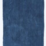 Shades Of Blue Vintage Kilim Rug, 144x207Cm