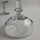 Set de 8 coupes à champagne en verre XIXeme