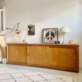 Meuble de métier de chapelière – Enfilade vintage restaurée