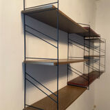 Vintage string shelf from the 60s-70s.