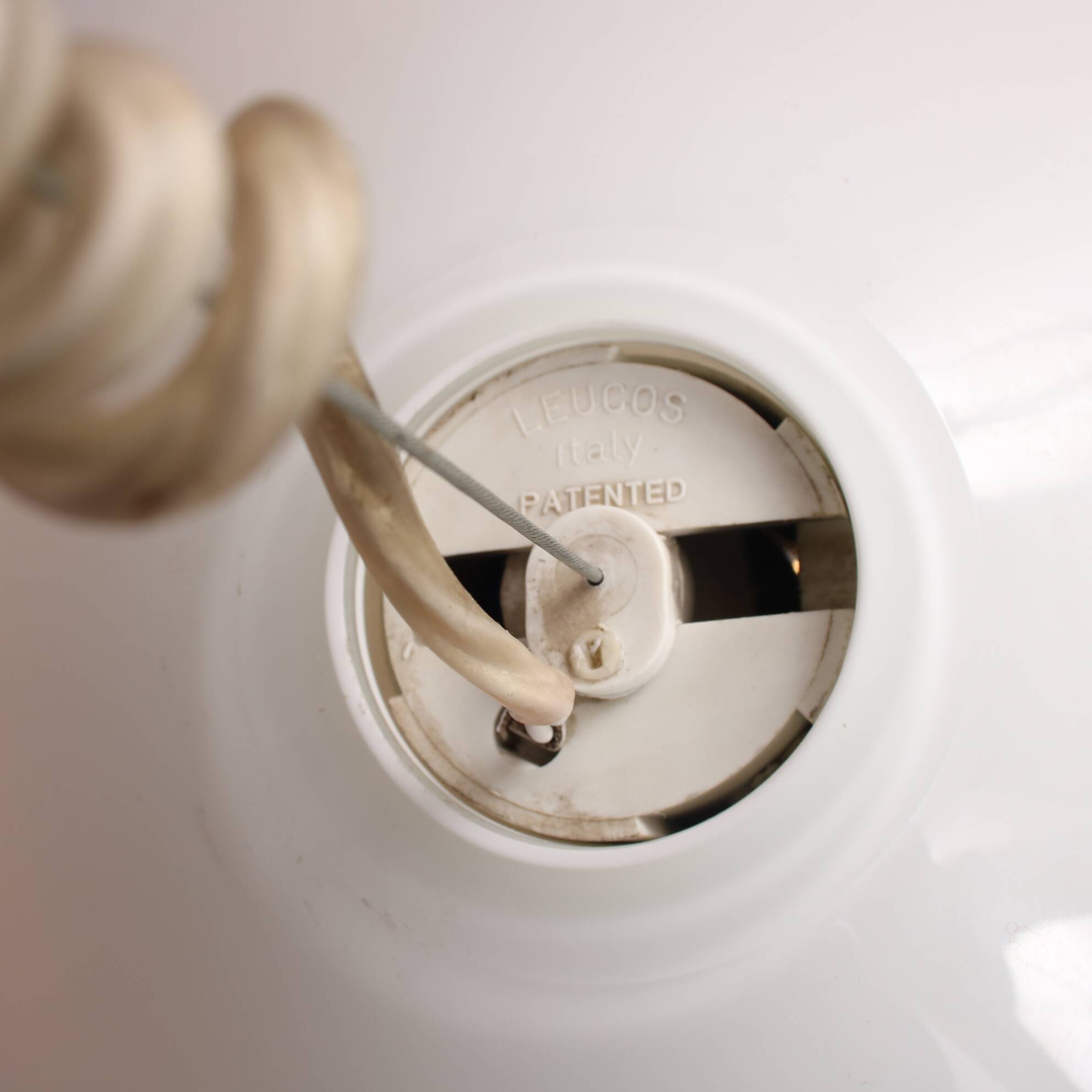 1970s Hanging lamp by Leucos, Italy