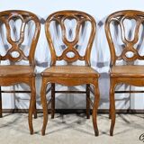 Oak Chairs, Louis Philippe Period – Mid-19th Century