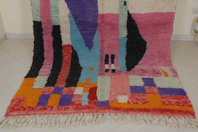 Azilal Berber rug woven in wool 200cmx300cm