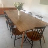 8 Fanett chairs from the 50s