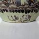 Polychrome ceramic vase in flowing enamel from Nabeul with mihrab decoration.