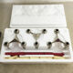 Vintage 70s BMF NAGEL | in original packing | kerzenleuchter kerzenständer candle holder