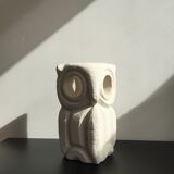 Albert Tormos stone owl lamp