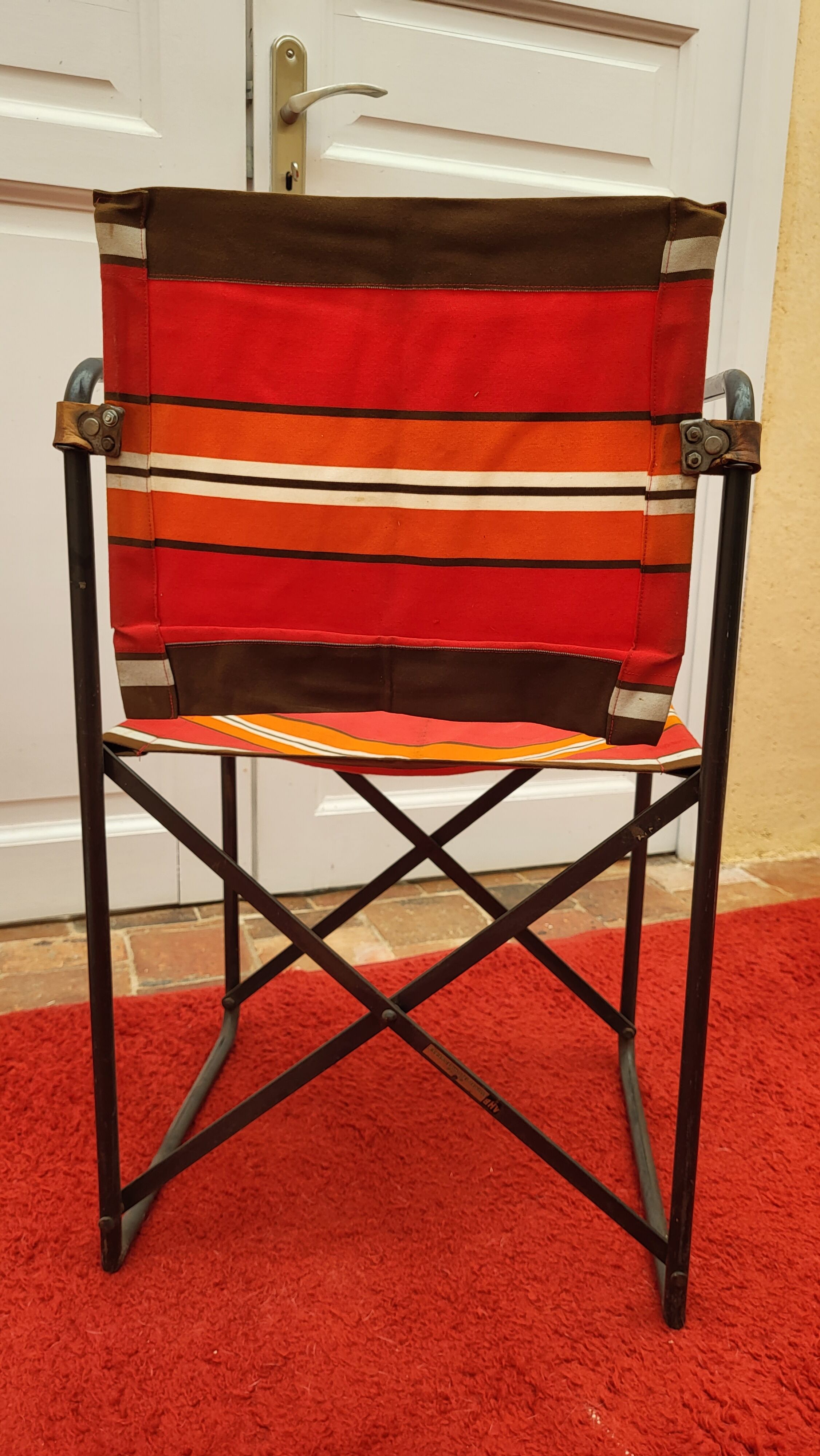 Folding armchair Jacques Hitier 50s