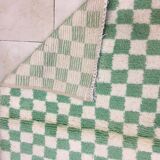 Moroccan Berber Boujad Carpet, Table Carpet, 1m55 x 1m16