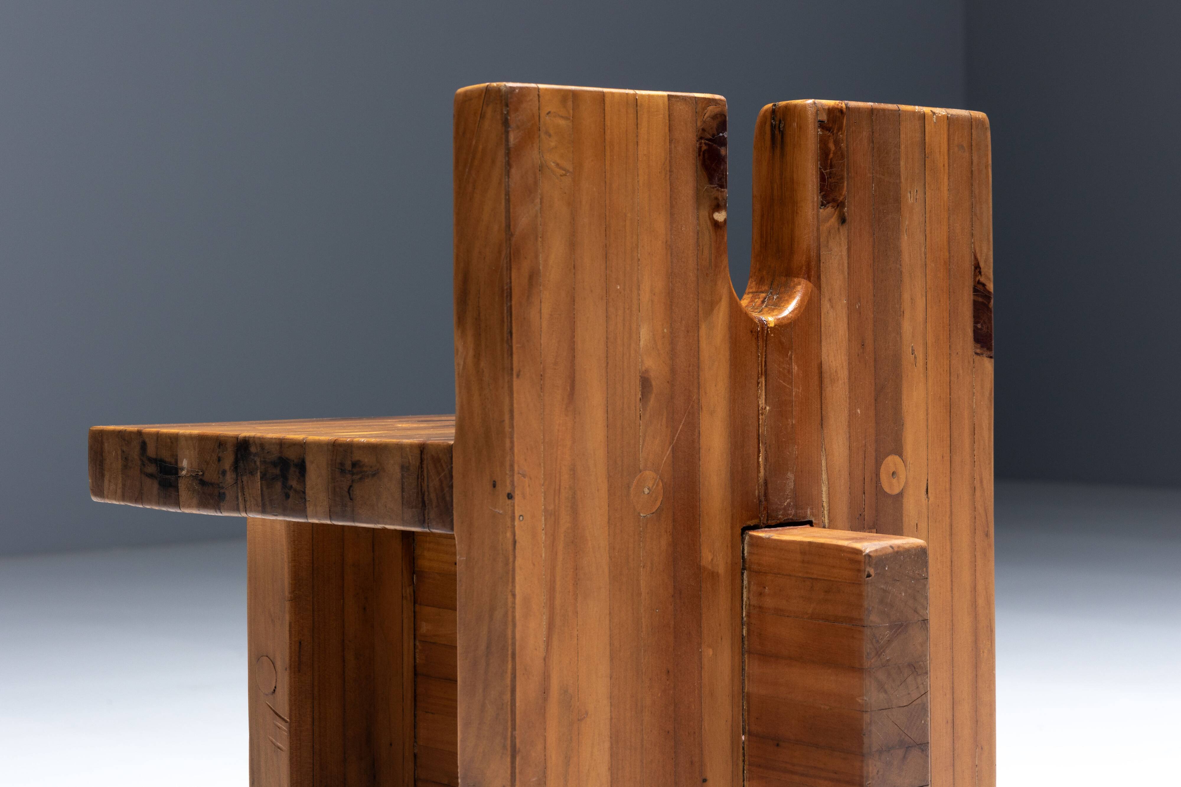 Sesc stools by lina bo bardi for sesc pompeia, brazil, 1970s