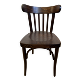 Chaise bistrot en bois courbé – style Baumann / Thonet – années 50-60