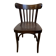 Curved wooden bistro chair – Baumann / Thonet style – 1950s-60s