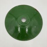 Green enamel cake