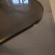 Wave coffee table in smoked tempered glass, 1970