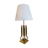 Imposing brass lamp, Deknudt, Belgium, 1970