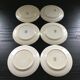 6 Boch Crown Collection plates