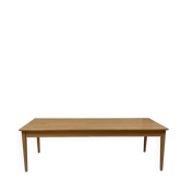 Large dining table – minimalist rustic style