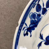 2 deep plates Tournai porcelain 20th century