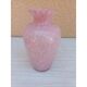 Glass vase signed "La Rochère"