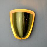 Regency wall lamp in brass, italy, 1970